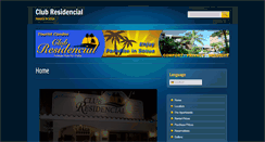 Desktop Screenshot of clubresidencial.com